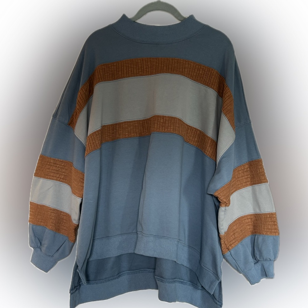 Oli & Hali oversized mock neck Sweatshirt m/l